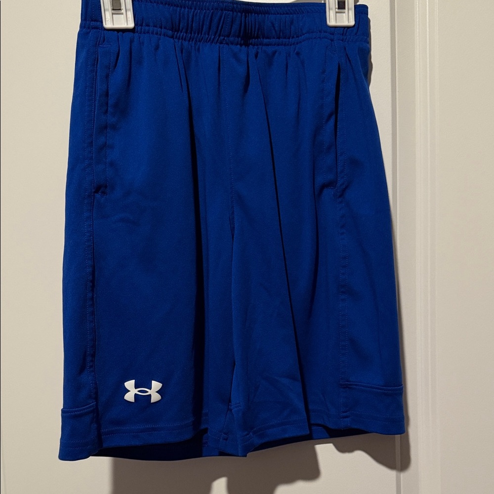Under Armour Kids Blue Athletic Shorts